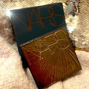 Nars Summer Solstice Cheek Duo Highlighter Bronzing Powder Gold Glow Bronzer New